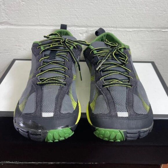 Merrell Road Glove Black Lime Zest Minimalist Barefoot Running Shoes Men's 11 US - Picture 1 of 12